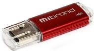 Флеш-память USB Mibrand Cougar 16 ГБ USB 2.0 red (MI2.0/CU16P1R)