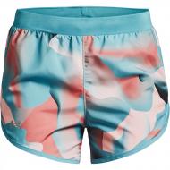 Шорты Under Armour UA Fly By 2.0 Printed Short 1350198-476 р. XL разноцветный