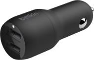 Автомобильное зарядное устройство Belkin Car Charger (24W) + USB-A-Lightning 1m