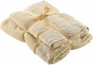 Набор полотенец Beige Lace 2 шт 70x140 см бежевый La Nuit