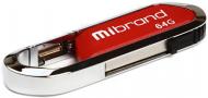 Флеш-память USB Mibrand Aligator 64 ГБ USB 2.0 red (MI2.0/AL64U7DR)