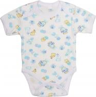 Боди детское унисекс для мальчика для девочки Ярослав 456 р.56 белый с принтом