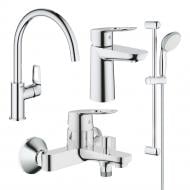 Набор смесителей Grohe StartLoop 123299K (23351000+23355000+26196000+31374001)