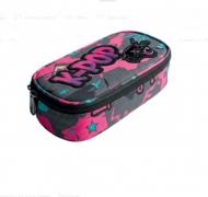 Пенал Campus K-Pop Black CoolPack с принтом