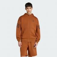 Джемпер Adidas M FI 3S FZ DUBR KD5229 р.M коричневий