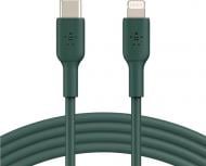 Кабель Belkin USB Type-C to Lightning 1 м midnight green (CAA003BT1MMG)