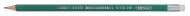 Олівець чорнографітний HB зелений корпус 4-110 4Office