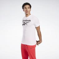 Футболка Reebok GS Reebok Stacked T FP9152 р.M белый