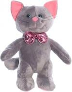 М'яка іграшка Копиця Мупсі котик №1 27 см сірий
