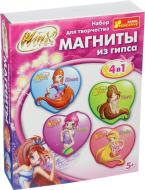 Магніти з гіпсу Winx Блум, Флора і Текна  Winx