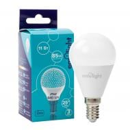 Лампа светодиодная Emilight 11 Вт G45 матовая E14 180 В 4100 К LED G45-11W-4100K-E14