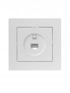 Розетка комп’ютерна 1 Lezard Vesna IP20 білий 742-0288-139