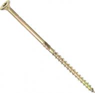 Шуруп конструкционный потайная головка ЦЖ 6x260 мм 1 шт. желтый цинк Friulsider