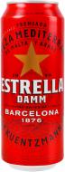 Пиво ESTRELLA светлое Damm Barcelona 0,5 л