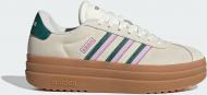 Кроссовки женские демисезонные Adidas VL COURT BOLD JI1788 р.40 бежевые