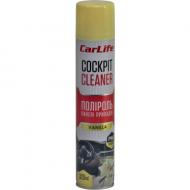 Полироль Поліроль панелі приладів CarLife Ваніль. Cockpit Cleaner 320ml CarLife CF321 ваніль 320 мл Полироль Поліроль панелі приладів CarLife Ваніль. Cockpit Cleaner 320ml CarLife CF321 ваніль 320 мл