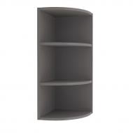 Шкаф верхний Шарлотта 30ВКЗ 300x718x305 мм серый графит