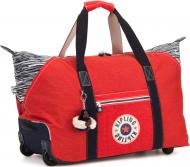 Сумка дорожная на колесах Kipling Art on Wheels 41 л черный KI313117M
