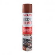 Полироль Поліроль панелі приладів CarLife Кава. Cockpit Cleaner 320ml CarLife CF327 кава 320 мл