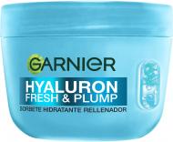 Крем-сорбет Garnier увлажняющий Hyaluron Fresh & Plump Hydrating Sorbet Cream С гиалуроновой кислотой для придания свежести и упругости коже лица 85 г Крем-сорбет Garnier увлажняющий Hyaluron Fresh & Plump Hydrating Sorbet Cream С гиалуроновой кислотой для придания свежести и упругости коже лица 85 г