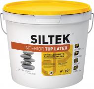 Краска латексная водоэмульсионная Siltek INTERIOR TOP LATEX База C мат база под тонировку 9 л