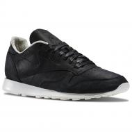 Кроссовки мужские демисезонные Reebok CL LTHR LUX PW V68685 р.40,5 черные