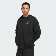 Джемпер Adidas ANTED FZ HOODY BLACK KF3243 р.XL черный