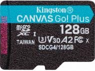 Карта пам'яті Kingston microSDXC 128 ГБ UHS-IClass 10 (SDCG4/128GBSP ) Canvas Go! Plus R200/W200MB/s