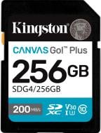 Карта пам'яті Kingston SDXC 256 ГБ UHS-IClass 10 (SDG4/256GB ) Canvas Go! Plus R200/W160MB/s Карта пам'яті Kingston SDXC 256 ГБ UHS-IClass 10 (SDG4/256GB ) Canvas Go! Plus R200/W160MB/s