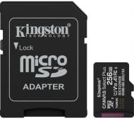 Карта памяти Kingston microSDXC 256 ГБ UHS-IClass 10 (SDCS3/256GB ) Canvas Select Plus R150MB/s + SD-адаптер