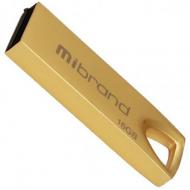 Флешпам'ять USB Mibrand Taipan 16 ГБ USB 2.0 gold (MI2.0/TA16U2G)