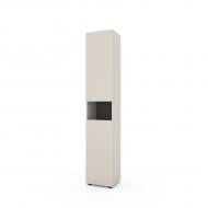 Шкаф Metkas Home MB003U 2д ЛДСП 2130х400х350 мм кашемир / антрацит / кашемир Шкаф Metkas Home MB003U 2д ЛДСП 2130х400х350 мм кашемир / антрацит / кашемир