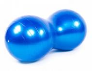 Фітбол EasyFit Peanut 45х90 см EF-3022-BL синій d45 EF-3022