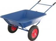 УЦЕНКА! Тачка садовая двухколесная 150/240 л (вода/песок) 200 кг (УЦ №3330)