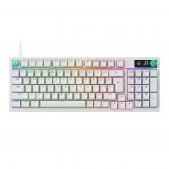 Клавиатура игровая Logitech G316 X 98 Gaming Keyboard USB Tactile (920-014231) white