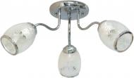 Люстра стельова Геотон Стельовик ГЕОТОН НПБ 02-3х60-953 A263-3A 3x60 Вт E27 хром