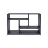 Полиця декоративна DC ДС-4 732x500 мм графітовий