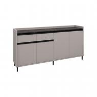 Комод Вісент 2ш+4дв ГБ11 2000x900x400 мм кашемир/мрамор черный