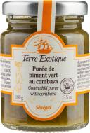 Пюре из зеленого перца чили халапеньо с кафрским лаймом 100 г Terre Exotique (G1898)