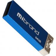 Флеш-память USB Mibrand Chameleon 64 ГБ USB 2.0 blue (MI2.0/CH64U6U)