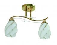 Люстра потолочная Геотон А538-2 2x60 Вт E27 матовый хром