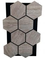 УЦЕНКА! Стеновая панель LinariWall МДФ соты акустические на фетровой основе LAN-604 872х579х10 мм (УЦ №3330)