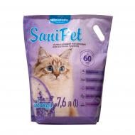 Наповнювач для котячого туалету Природа Sani Pet силікагелевий лаванда 7,6 л 3,2 кг