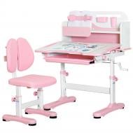 Комплект парта и стул-трансформеры Mealux Wave Pink (BD-31 PN)