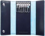 Ключница Piquadro на 6 ключей 6,5x12x1,5 смPC4521B2/BLU2