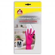Рукавички гумові Помічниця для дому міцні р. M 1 пар/уп.