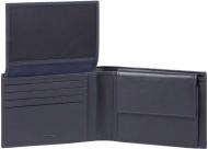 Портмоне Piquadro Klout 13x9x2 см синій PU1392S100/BLU Портмоне Piquadro Klout 13x9x2 см синій PU1392S100/BLU