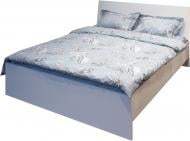 Ліжко Embawood Mirina 160x200 см білий/білий лак 