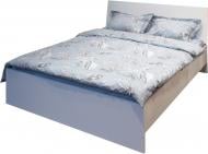 Ліжко Embawood Mirina 160x200 см білий/білий лак