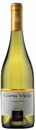 Вино Carta Vieja Chardonnay біле сухе (7804310957169) Чілі 0,75 л